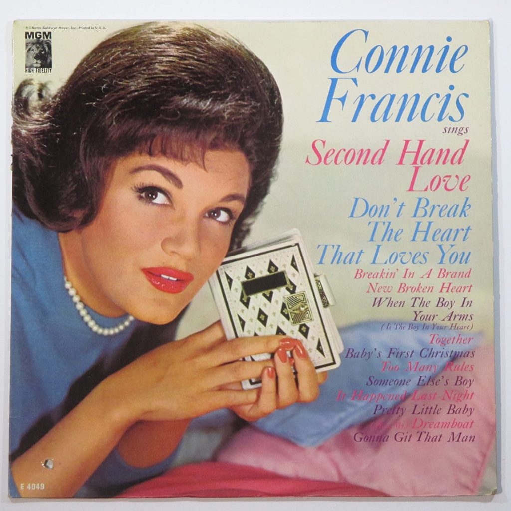 Connie Francis Sings Second Hand Love and Other Hits